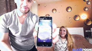 Sublime blonde Anastasia gets her booty fuck into the hot tub