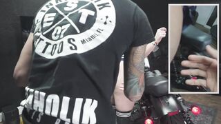 Taylor Blake ride GGWicked and takes a long load on her face