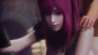【MMD R-teenie SEX DANCE】PERVERSE BUTTOCKS SWEET INSANE SEX 激しいセックス [MMD]
