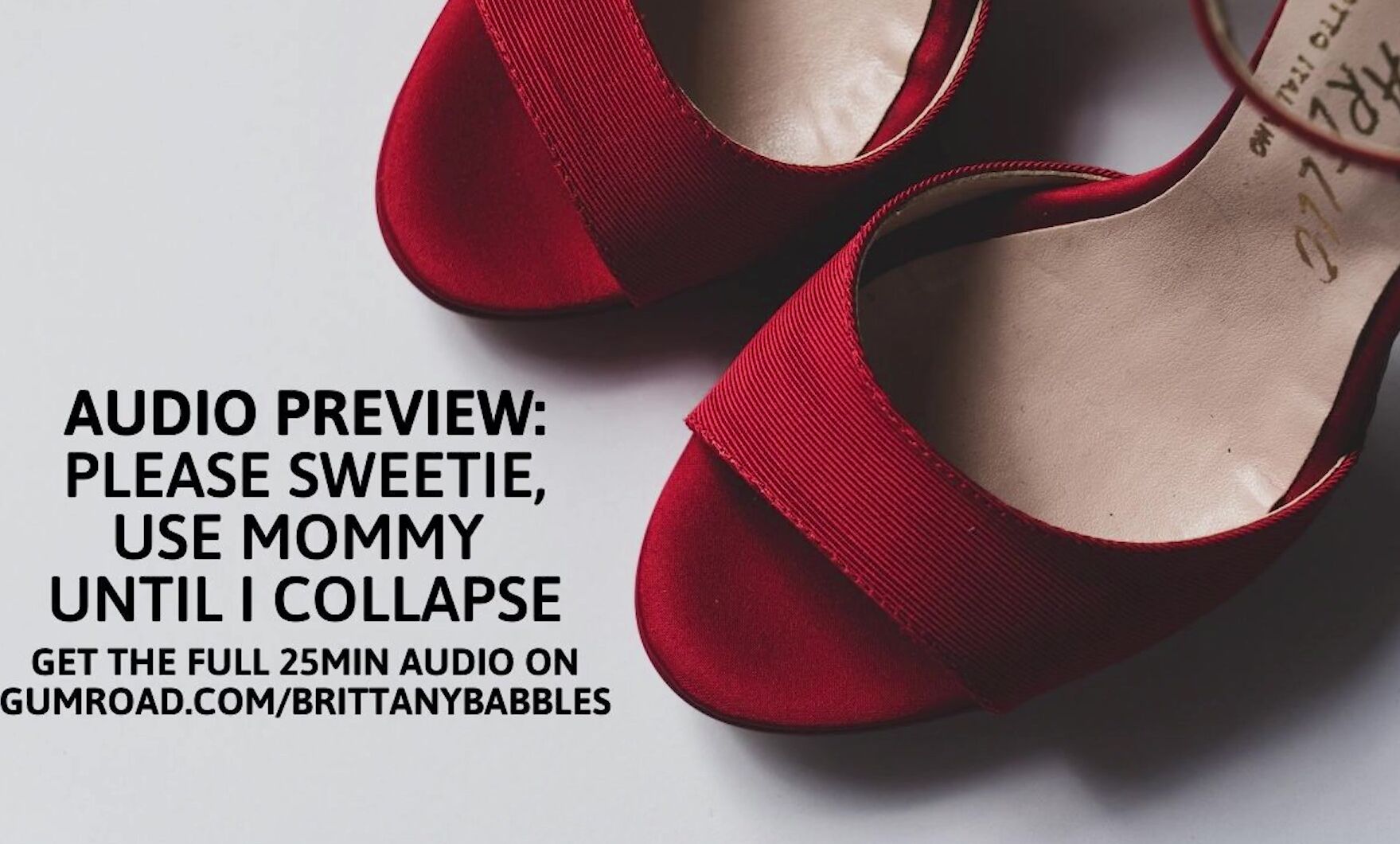 1759px x 1060px - Audio Preview: Satisfy Sweetie, Use Mommy Until I Collapse