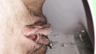My wifey wanted to pissing and invited me! Жена писает я наблюдаю!