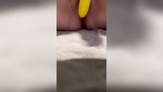 Cumming with my sex toy mini sex tape