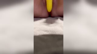 Cumming with my sex toy mini sex tape