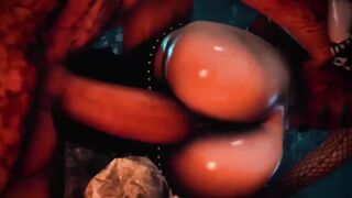 【MMD R-19 year old SEX DANCE】BIG BUTT BAE SWEET INSANE SEX ROUGH SEX 激しいセックス [MMD]