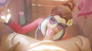 【MMD R-eighteen SEX DANCE】INTENSE DELICIOUS FELLATIO SWEET EXTREME SATISFACTION ROUGH SEX 激しいセックス [MMD]
