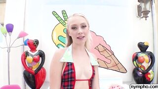 NYMPHO Braylin Bailey's tasty snatch