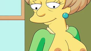 MRS KRABAPPEL FUCKS HOMER AT SCHOOL