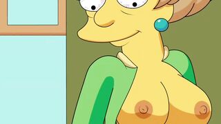 MRS KRABAPPEL FUCKS HOMER AT SCHOOL