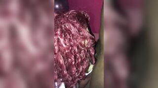 Part one: Cutie Grandma simple FELLATIO on big black dick Grandson