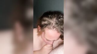 My ex-wife taking my beauty cum
