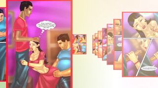 Savita Bhabi_Cricket_How to Takes 2 Wickets into 1 Ball_1
