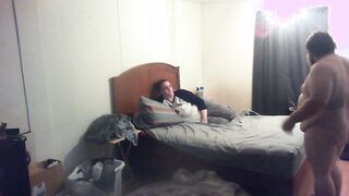 BBW and Chubby bro offer each other Oral