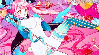 Anime Uncensored Bombshell Magical chick Grope Herself at the Circus