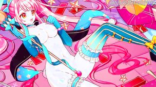 Anime Uncensored Bombshell Magical chick Grope Herself at the Circus