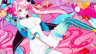 Anime Uncensored Bombshell Magical chick Grope Herself at the Circus