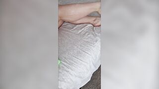 Lotion my Mom Body and My Foot.