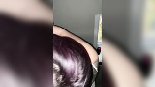 Voluptuous mixed eastern bbw blows couple dick while filthy talking