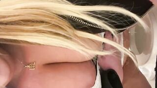 Bbw desperate piss inside Bride of Chucky cosplay!