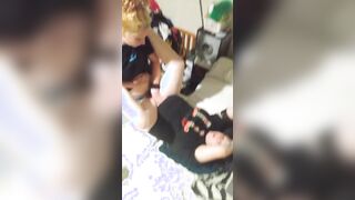 Had to untie her legs so I could got at that cunt