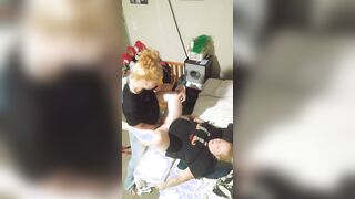 Had to untie her legs so I could got at that cunt
