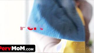 Long Boobies Stepmom Confronted By Stepson For Leaving Hottie Dildo Into The Refrigerator