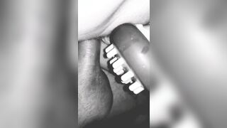 Anal nailed fiance with body massager attempts Double Penetration