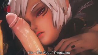 【MMD R-teenie SEX DANCE】INTENSE YUMMY FELLATIO SWEET INSANE SATISFACTION ROUGH SEX 激しいセックス [MMD]