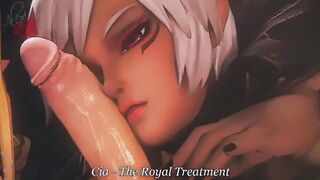 【MMD R-teenie SEX DANCE】INTENSE YUMMY FELLATIO SWEET INSANE SATISFACTION ROUGH SEX 激しいセックス [MMD]