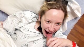 I BLEW MY BF INTO THE HOSTPITAL PRE-OP ROOM -