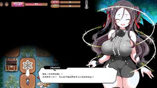 Vampire female and Oho forest [PornPlay Anime sex game] Ep.one Cummed with a defiant vampire women