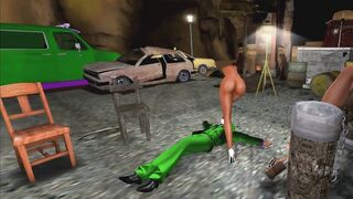 Invisible Woman Rescues Maiden