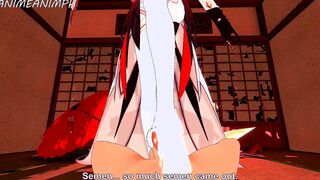 GENSHIN IMPACT KIANA THE UNKNOWN GOD ANIMATED 3D