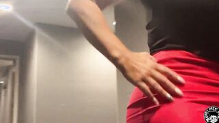 Lil d stalks his thick butt teacher ends up klappin