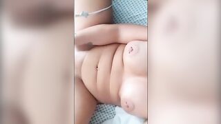 Me squirting plus my new boobjob!