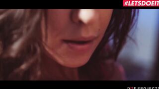 DOEPROJECTS - Crazy Sexy Dark Hair Henessy Plays With Milk And Blows Dick - LETSDOEIT
