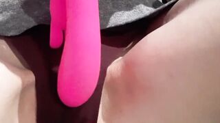Horn wifey while husbands at deer camp