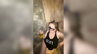 I swallow my masters piss from a glass