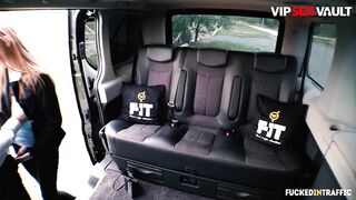 FuckedInTraffic - Pretty Tits Czech red oral sex barely legal Yo Nailed in a