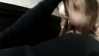 19 yo year older whore fucks into a public bathroom.