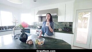 Stepson Allowed To Play With Mom's Boobies