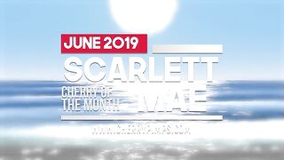 Red Head Scarlett Mae Works Her Wet Vagina Into A Magnificent Solo Tease