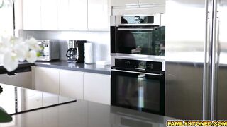 Gianna Gem seducing her stepdad and making her boned her