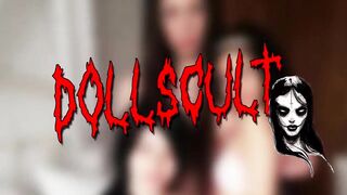 Thin teens dominates Bombshell long boobed dark haired