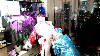 Snow Maiden's wet twat and Santa's Magic Staff... )) #XMAS