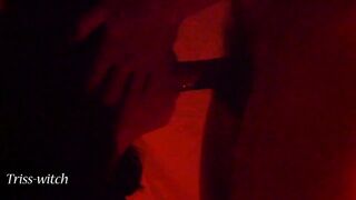 Lusty witch invokes a demon to fuck her roughly Triss-witch