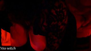 Lusty witch invokes a demon to fuck her roughly Triss-witch