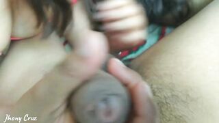 Slutty barely legal cousin I give her a quickie and let