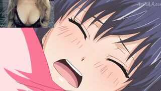 nailed with my sister - animated ANE KOI
