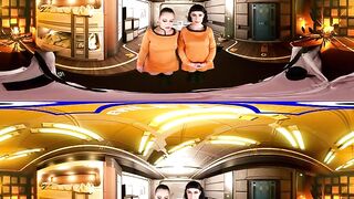 EvilEyeVR - Starship Punishers with Fallon West and Olive Glass