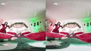 VR BANGERS Interracial Xmas Fucking With Sexual Curvy MILFs VR Porn
